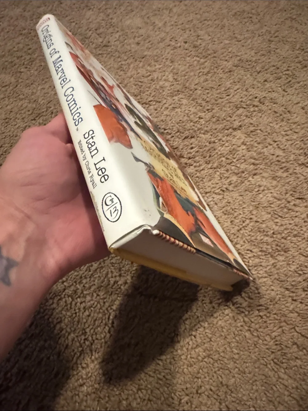 Origins of Marvel comics hardback